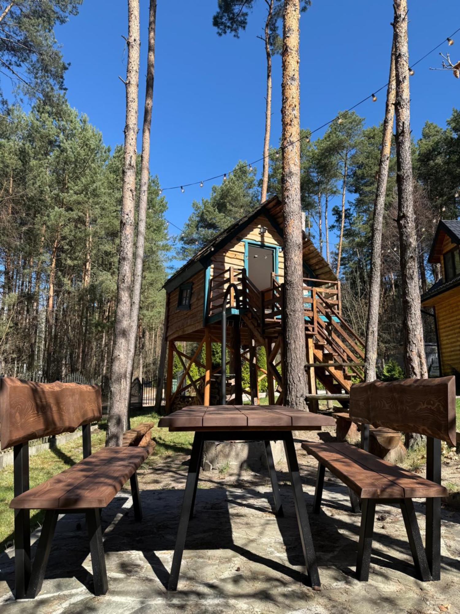 Domek W Lesie Nad Zalewem Chancza Bagian luar foto